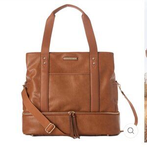*10/10* condition Poppy and Peonies Voyageur tote